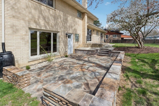 6709 W Menominee Pkwy, Palos Heights, IL 60463 - view of patio with fence