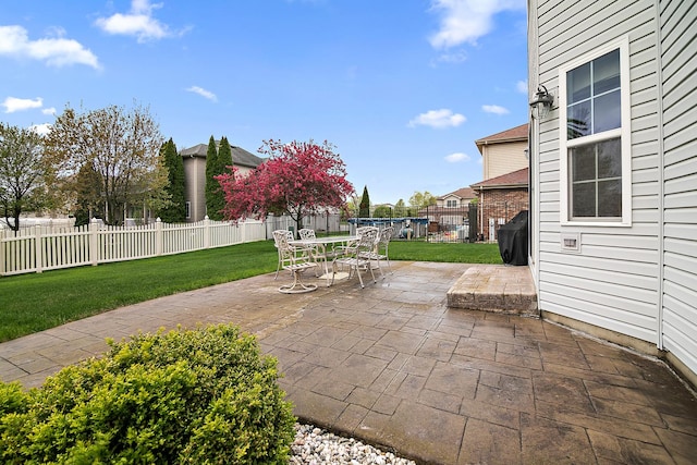 318 Maple St, Beecher, IL 60401 - view of patio with outdoor dining area