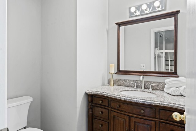 413 Caren Dr, Buffalo Grove, IL 60089 - bathroom with vanity and toilet