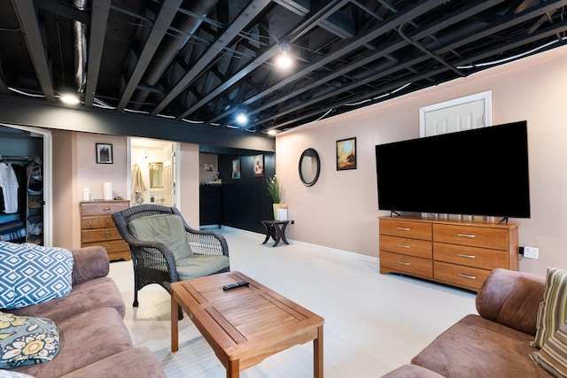 2899 Church Rd, Aurora, IL 60502 - living room with baseboards