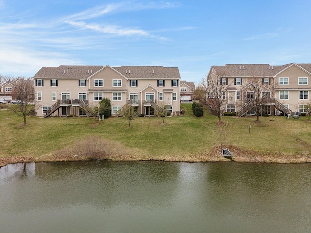 2899 Church Rd, Aurora, IL 60502 - aerial perspective of suburban area with a large body of water