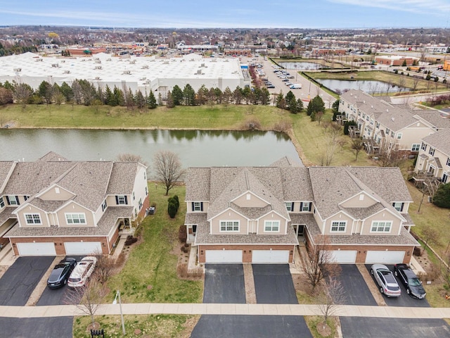 2899 Church Rd, Aurora, IL 60502 - aerial view of a large body of water