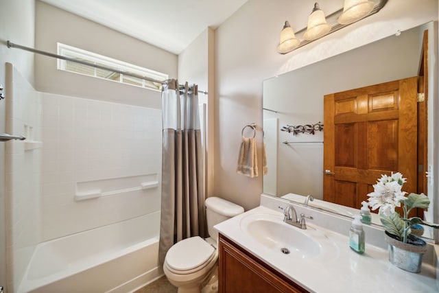 1468 W Remington Ln, Round Lake, IL 60073 - full bath with toilet, shower / bathtub combination with curtain, and vanity