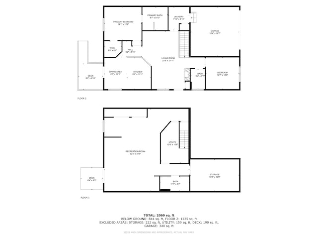 1468 W Remington Ln, Round Lake, IL 60073 - room layout