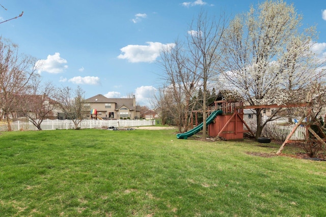 24725 Hanover Ct, Plainfield, IL 60585 - view of yard with a playground