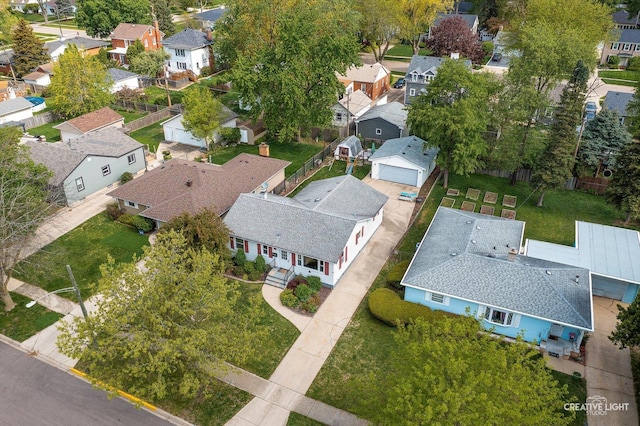 827 Lakewood Pl, Aurora, IL 60506 - aerial perspective of suburban area