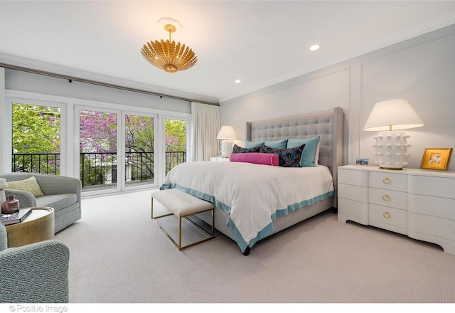1241 W Dickens Ave, Chicago, IL 60614 - bedroom featuring light carpet