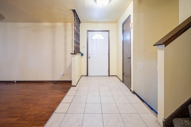 12215 S Green St, Chicago, IL 60643 - foyer entrance featuring baseboards and light tile patterned floors