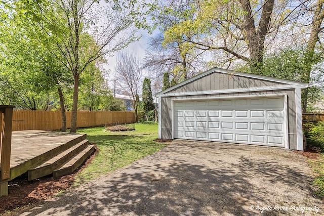 782 N Hainesville Rd, Round Lake, IL 60073 - view of detached garage