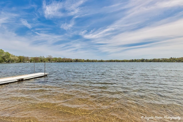 782 N Hainesville Rd, Round Lake, IL 60073 - dock with a water view