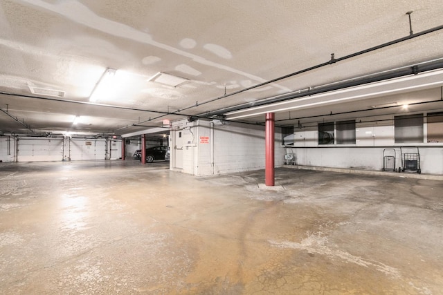 view of parking deck