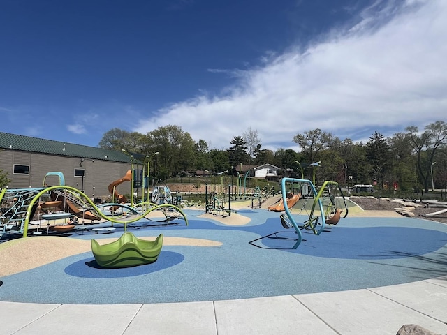 view of communal playground