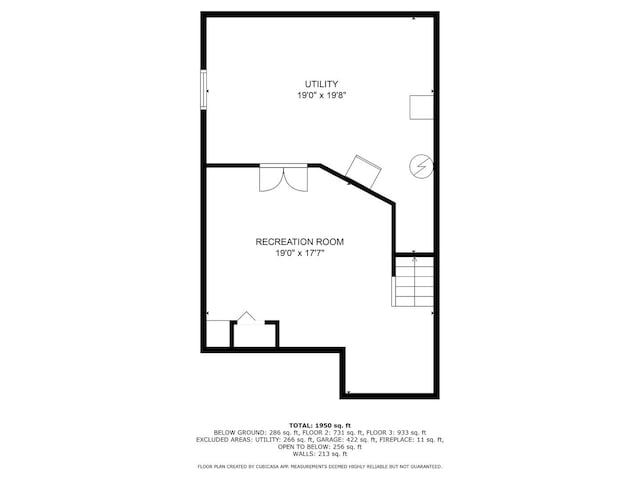 423 W Taylor St W, Dekalb, IL 60115 - view of floor plan / room layout