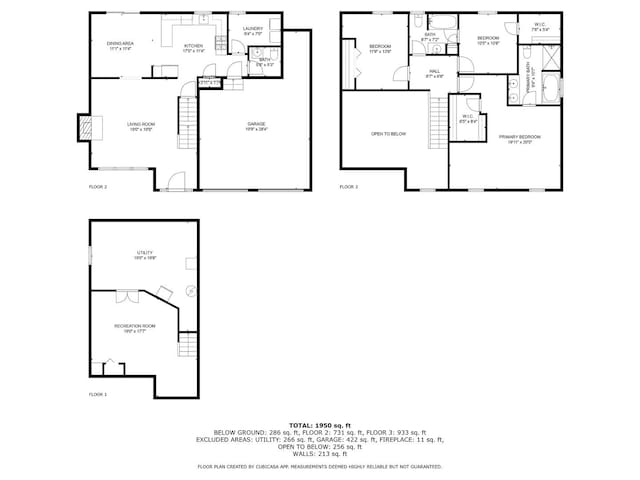 423 W Taylor St W, Dekalb, IL 60115 - view of property floor plan