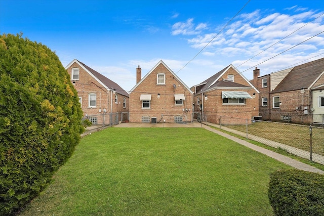 8020 S Mozart St, Chicago, IL 60652 - back of property featuring a patio and brick siding