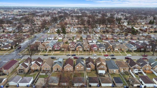 8020 S Mozart St, Chicago, IL 60652 - aerial view of property's location featuring nearby suburban area