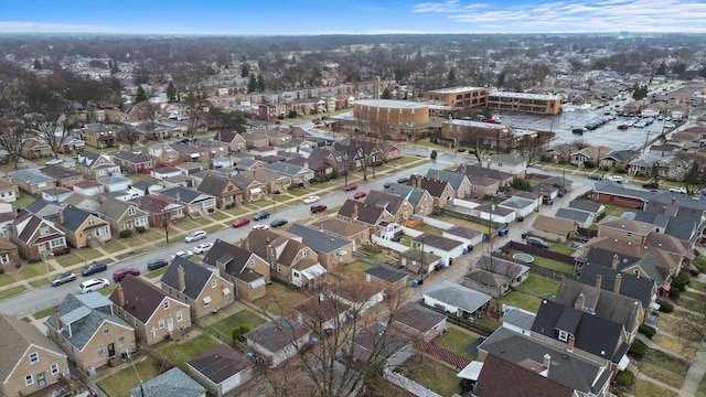 8020 S Mozart St, Chicago, IL 60652 - aerial overview of property's location featuring nearby suburban area