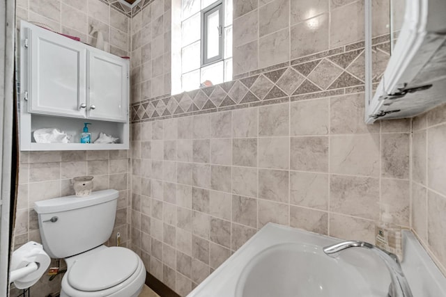 1311 Harvey Ave, Berwyn, IL 60402 - bathroom featuring tile walls, a sink, and toilet