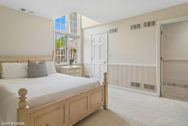 80 Gaelic Ct, Inverness, IL 60010 - bedroom featuring light colored carpet and wainscoting