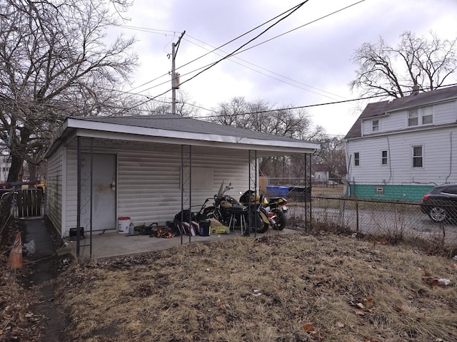 5703 S Aberdeen St, Chicago, IL 60621 - view of outbuilding with fence