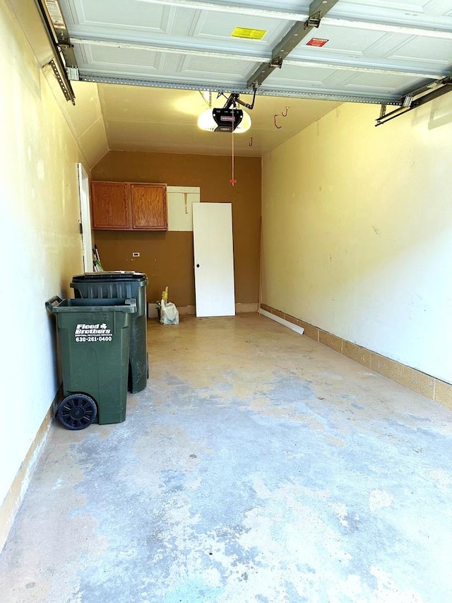 347 Village Creek Dr, Lake In The Hills, IL 60156 - garage featuring a garage door opener