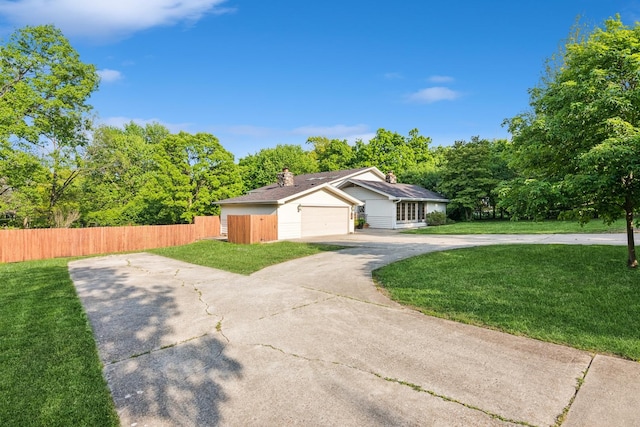 12811 S 82nd Ct, Palos Park, IL 60464 - single story home featuring concrete driveway and a garage