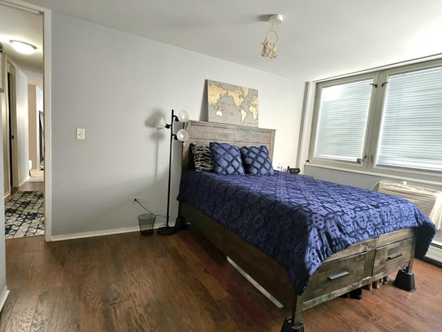 7251 Randolph St Unit C5, Forest Park, IL 60130 - bedroom with wood finished floors and baseboards