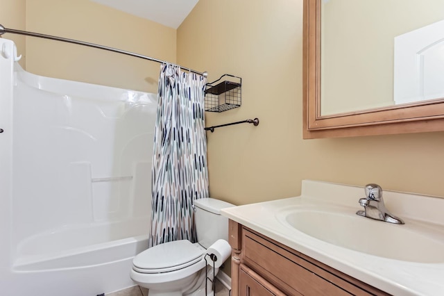 15157 Hilltop Ct, Orland Park, IL 60462 - bathroom featuring vanity and shower / bath combo