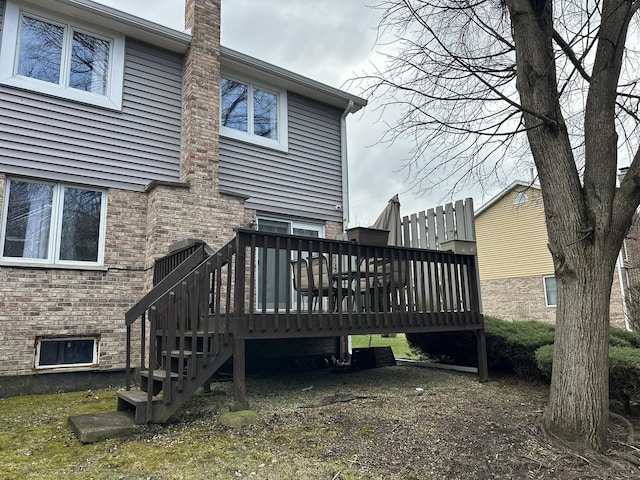 11224 Marley Brook Ct, Orland Park, IL 60467 - view of wooden terrace
