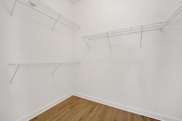 6025 N Ridge Ave Unit 1W, Chicago, IL 60660 - walk in closet featuring light wood-type flooring