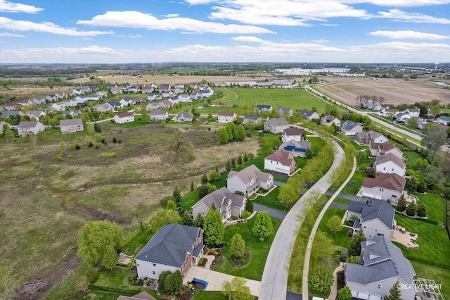 view of property location with nearby suburban area