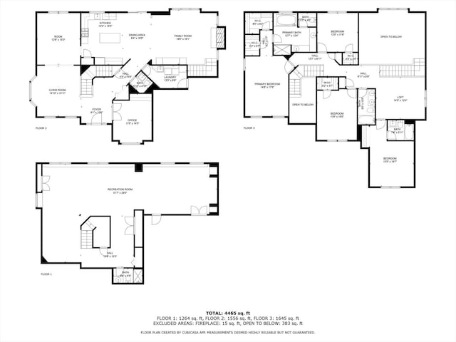 floor plan / room layout