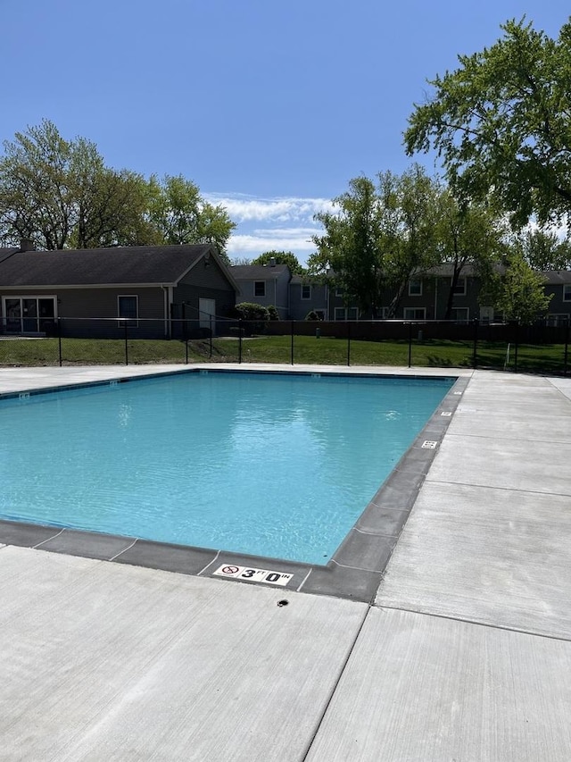 view of community pool