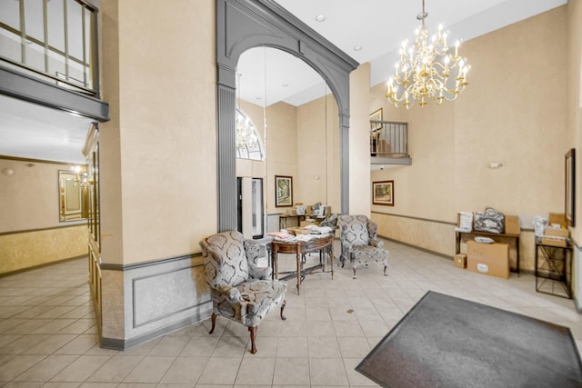 511 Aurora Ave Unit 413, Naperville, IL 60540 - interior space with a high ceiling