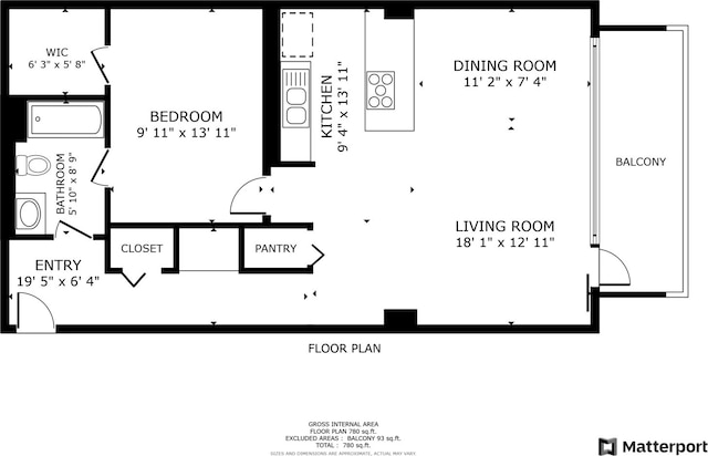 floor plan / room layout