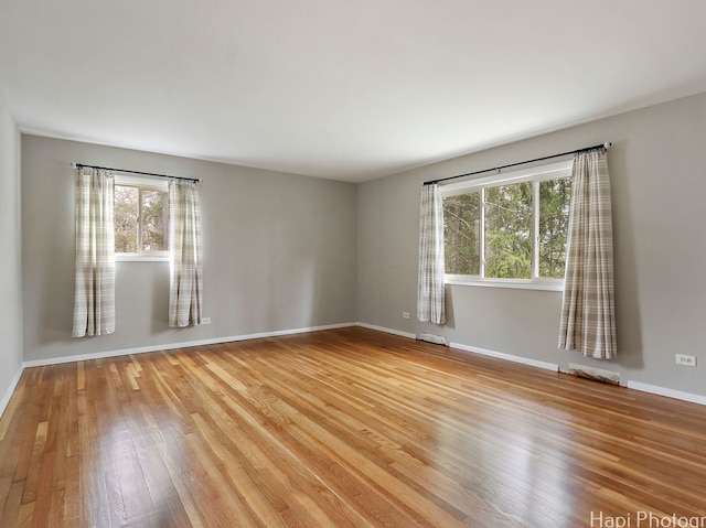 1291 Banbury Rd, Mundelein, IL 60060 - empty room with light wood-style floors and baseboards