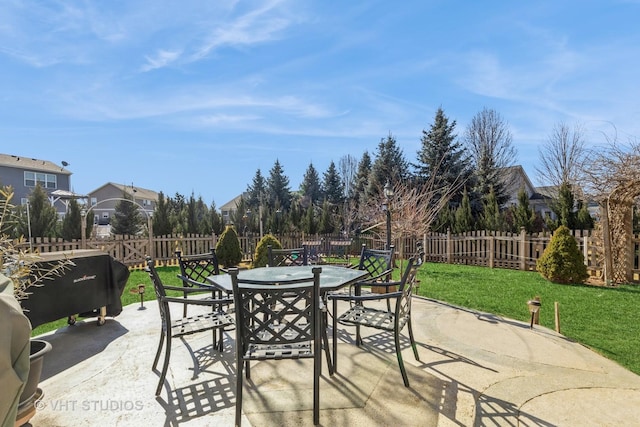 3313 Christopher Ln, Johnsburg, IL 60051 - view of patio / terrace featuring outdoor dining space