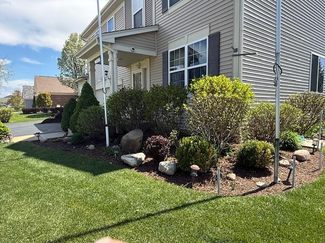 3313 Christopher Ln, Johnsburg, IL 60051 - view of side of property featuring a yard