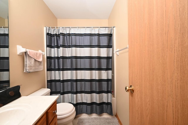 1467 S Candlestick Way, Waukegan, IL 60085 - full bathroom featuring toilet, vanity, and shower / tub combo