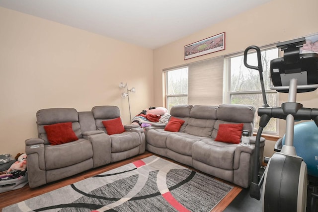 1467 S Candlestick Way, Waukegan, IL 60085 - living room featuring wood finished floors