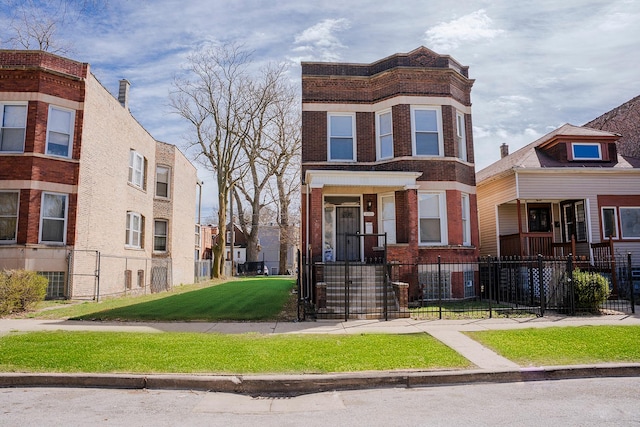 5631 S Throop St, Chicago, IL 60636 - townhome / multi-family property with brick siding