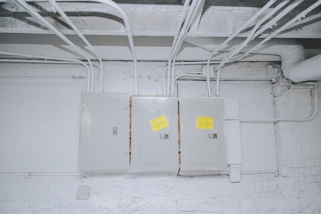 5631 S Throop St, Chicago, IL 60636 - unfinished basement with electric panel