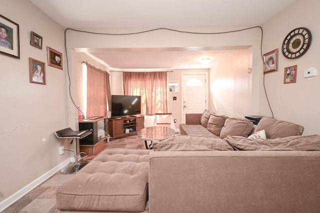 1423 Victoria Ave, North Chicago, IL 60064 - living room with baseboards