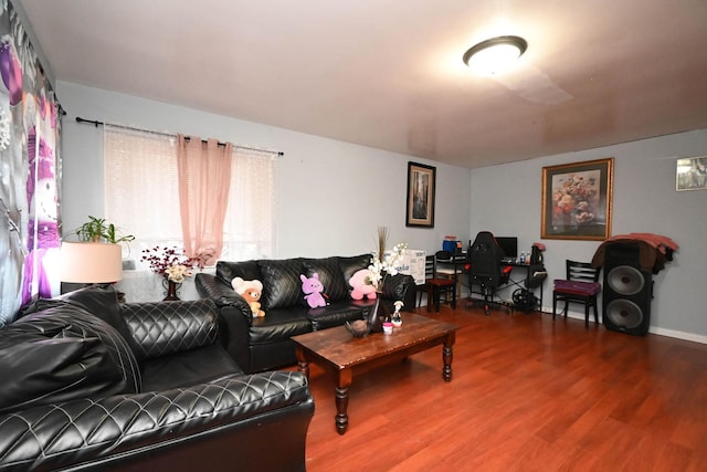 1911 Elizabeth Ave, North Chicago, IL 60064 - living area with wood finished floors