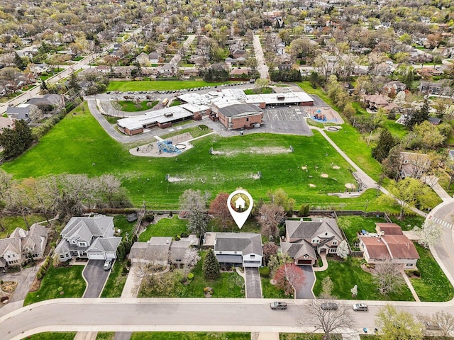 635 Ambleside Dr, Deerfield, IL 60015 - view of property location with nearby suburban area