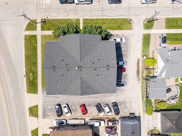 drone / aerial view