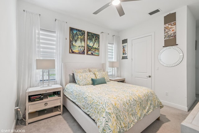 12060 Lake Trail Ln, Parkland, FL 33076 - carpeted bedroom with baseboards and ceiling fan