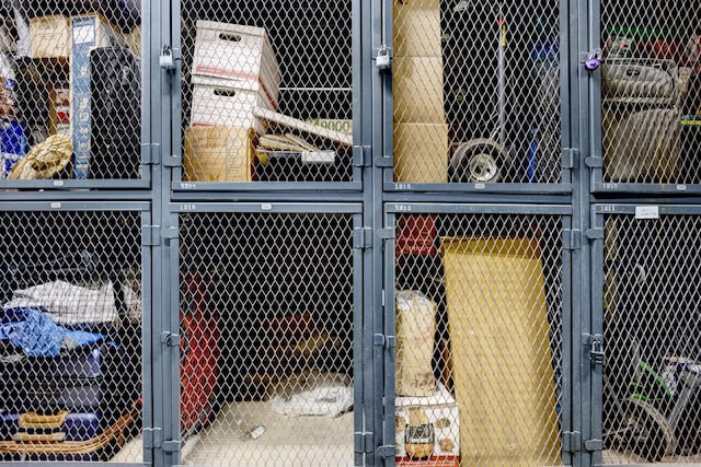 view of storage room