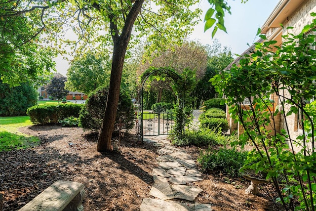 3113 Turnberry Rd, Saint Charles, IL 60174 - view of yard featuring a gate