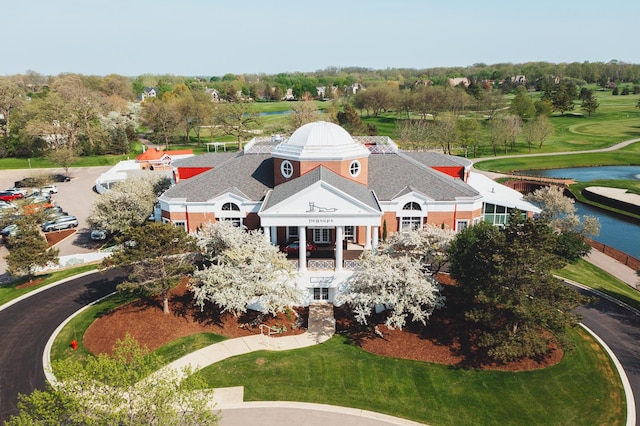 3113 Turnberry Rd, Saint Charles, IL 60174 - aerial view of a large body of water and a local golf course